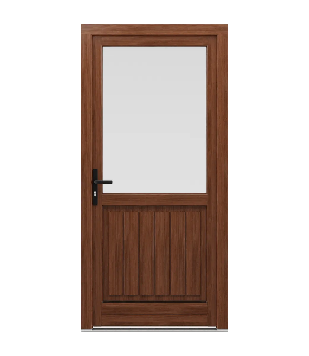 Spacers in wooden doors