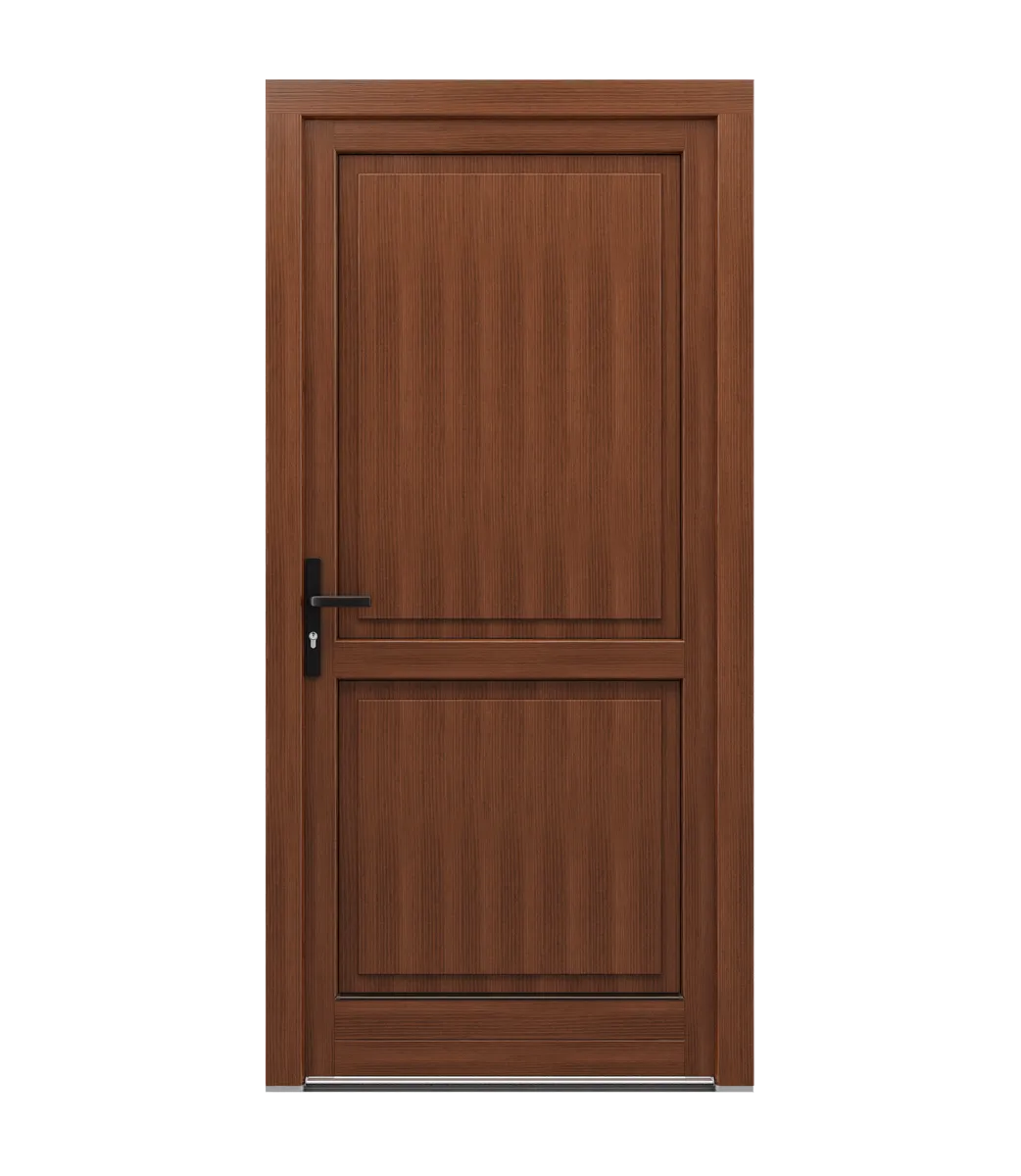 Spacers in wooden doors
