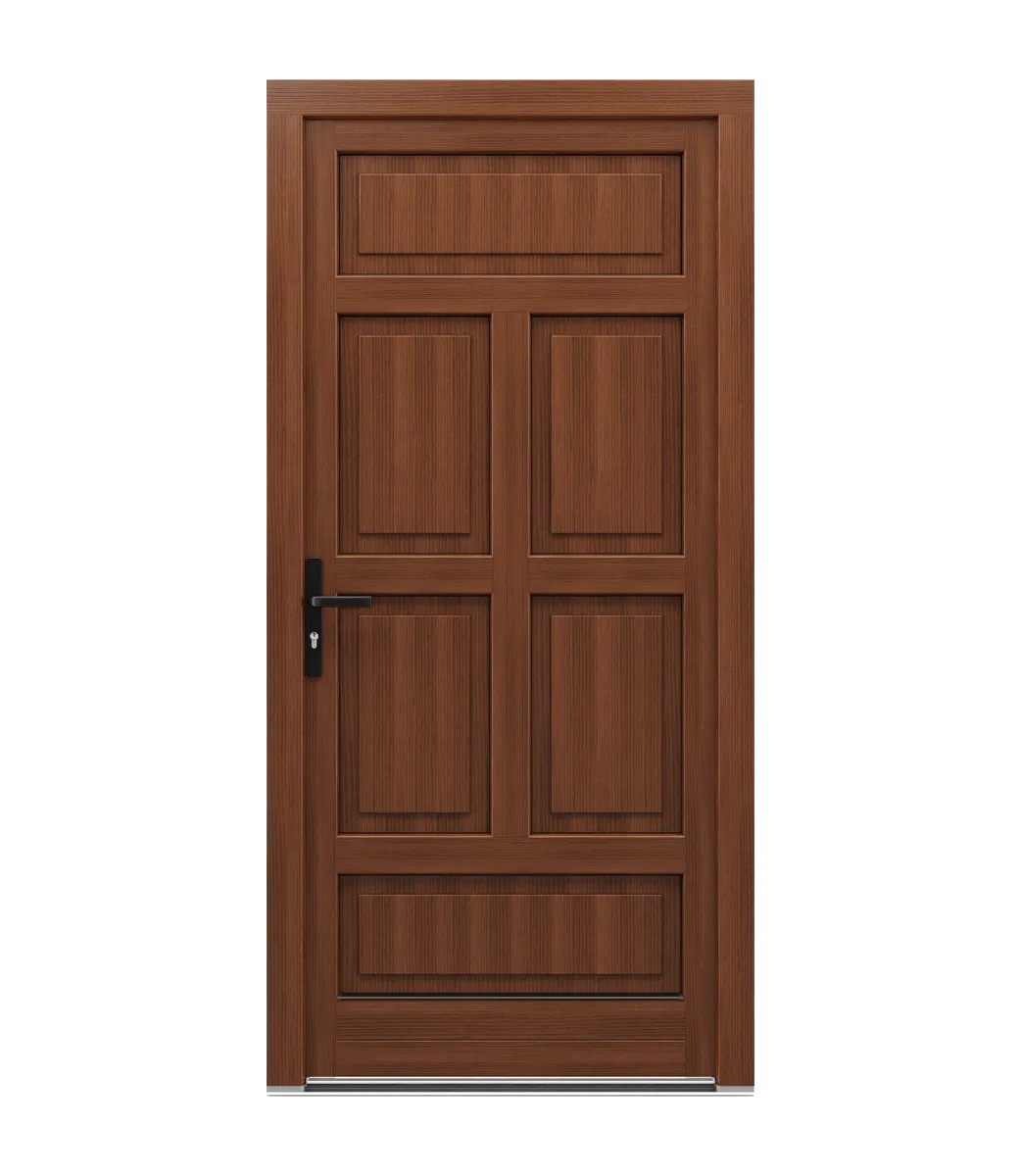 Spacers in wooden doors