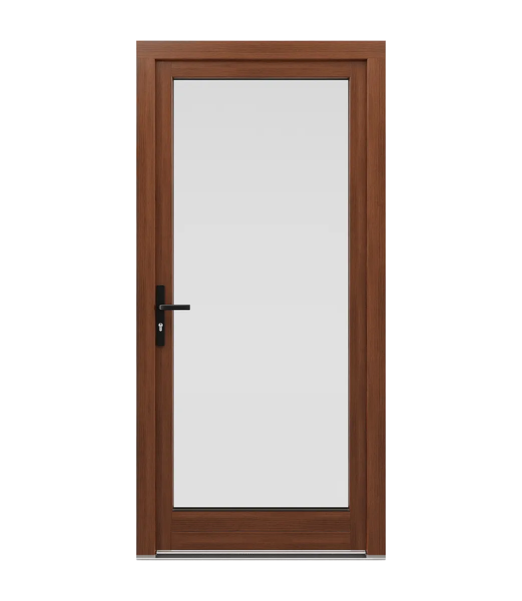 Spacers in wooden doors