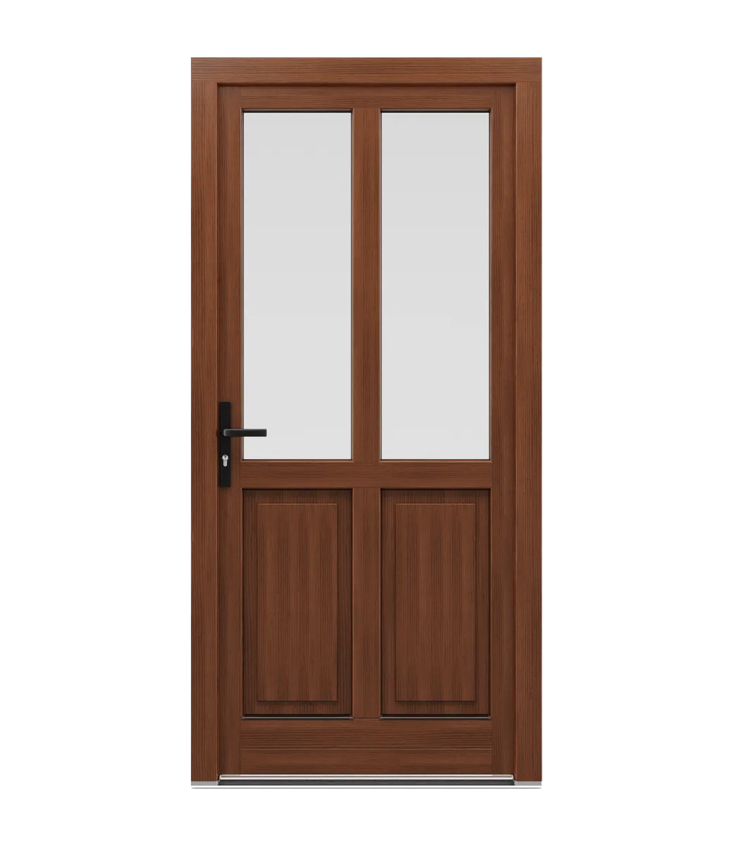 Spacers in wooden doors